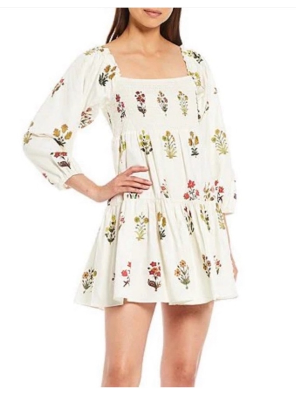 Daria Smocked Mini Dress Sachin & Babi XL